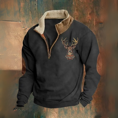 Pull Laurent con media cremallera