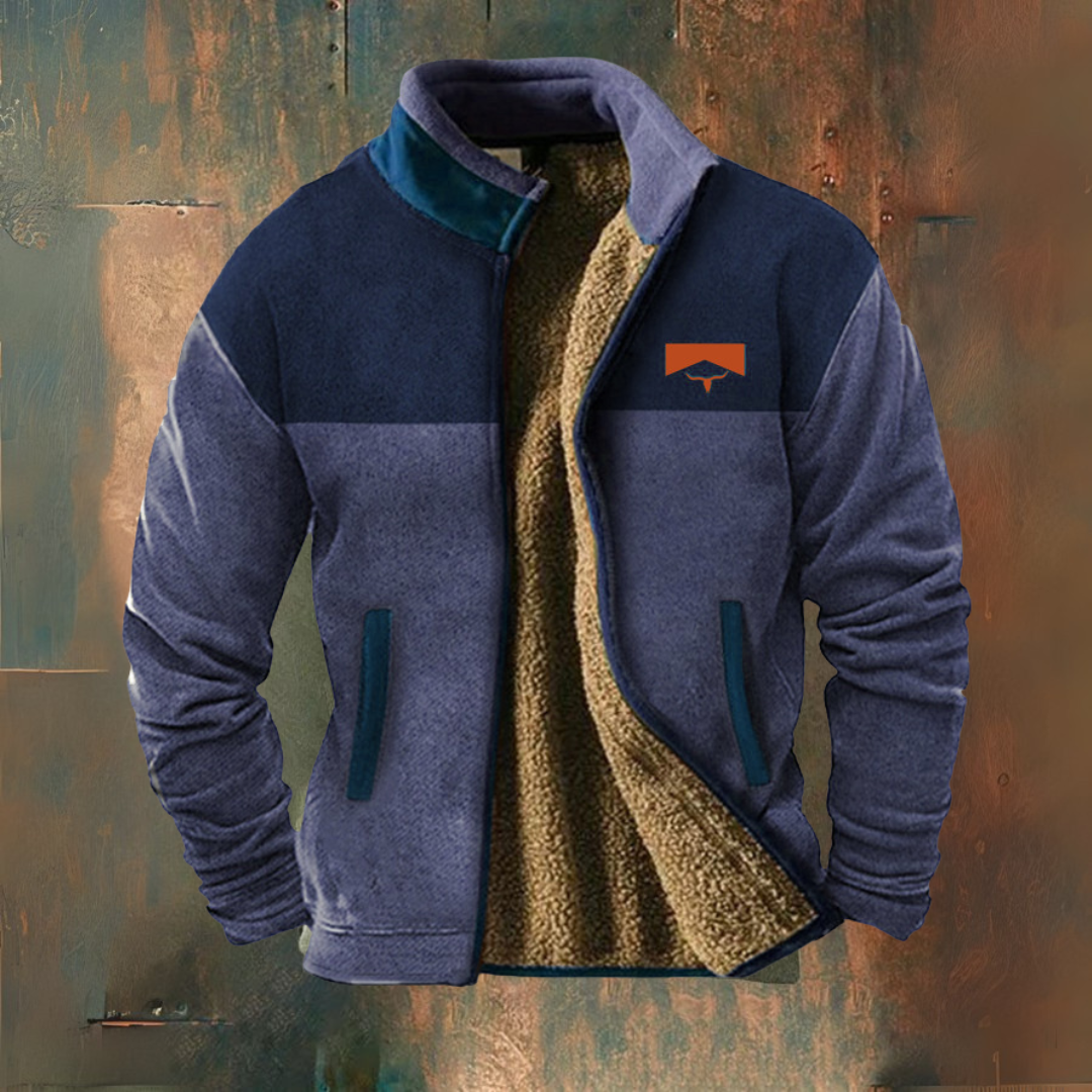 Chaqueta polar casual para hombre