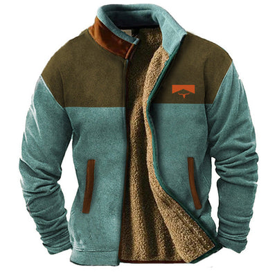 Mathéo - Chaqueta polar masculina de estilo casual