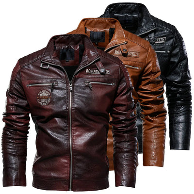 Chaqueta de Cuero Roadster